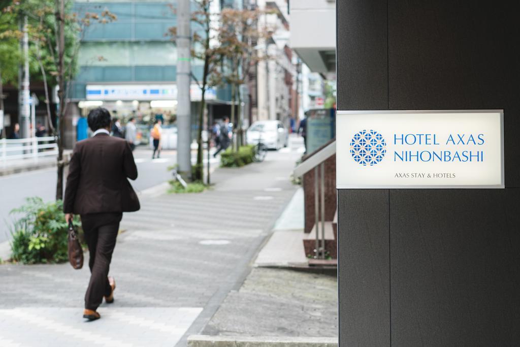 Hotel Axas Nihonbashi Präfektur Tokio Exterior foto